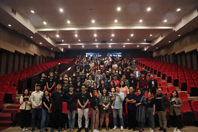 Ciputra Film Festival audience filling a cinema